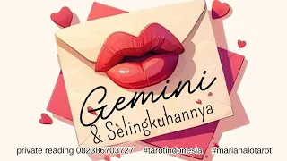 GEMINI 💋 SELINGKUHANNYA 💋 CINTA SEGI TIGA 💋 ‎⁨@MariTarot⁩  #tarotindonesia #tarot #gemini 