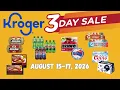 WOW Kroger s 3 DAY SALE for - HOT Deals on Soda Sausage Gatorade MORE