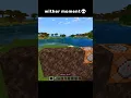 Spawning Wither Storm In Minecraft 💀 | #minecraft #shorts #witherstorm