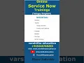 serviceNow ITSM training javascript p1