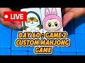 Download Lagu LIVE ! Day 60  GAME 2 Custom Mahjong Nine Tile Match ( Labubus Vs. Cats)