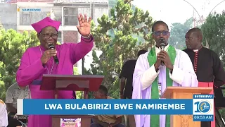 Okubuulira kwa Omulabirizi w'e Namirembe Bishop Moses Banja olwaleeero mu lukungaana ggaggadde .