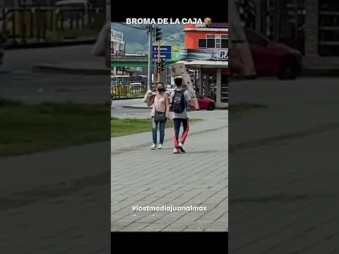 La broma de la caja en Dosquebradas 🥵📦