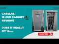 Cabelas 18 Gun Cabinet Review Does it really fit 18