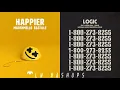 Happier Logic - Marshmello ft. Bastille vs Logic ft. Khalid \u0026 Alessia Cara (Mashup)
