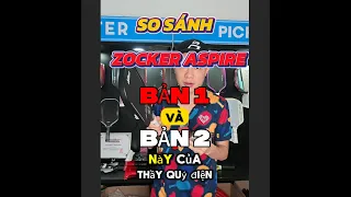 SO SÁNH ZOCKER ASPIRE BẢN 1 VÀ BẢN 2 #dthacks92 #dtsportstq #votpickleball #pickelaball