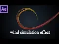 Wind simulation effect use Motion Path Particular in After Effects - 31