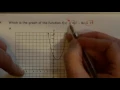 NC Math 1 EOC 2016-17 Problem 4 solution