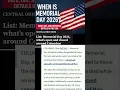 memorial day 2026