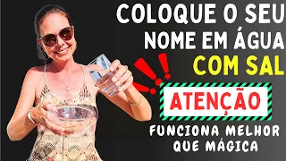 Coloque seu NOME em ÁGUA SALGADA e Receba TUDO o que DESEJA | Antigo Ensinamento Budista