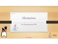 Belajar OOP kelas abstrak dan method abstrak