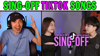 Download Reza vs Mirriam Eka - SING-OFF TIKTOK SONGS PART 6 REACTION! | KEEP GETTING BETTER AND BETTER! MP3