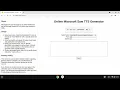 My New Online Microsoft Sam TTS Voices Generators Website On Means