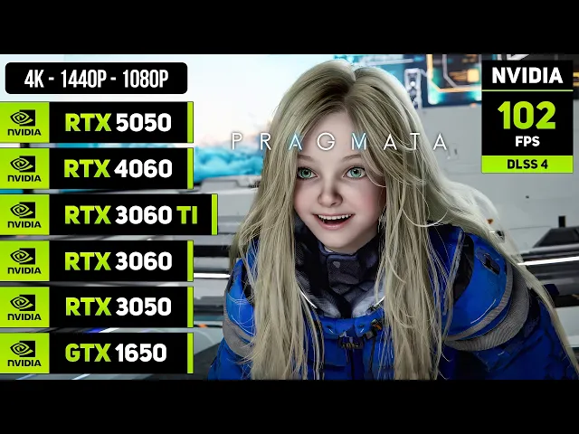 Pragmata (Full Game) RTX 5050, 4060, 3060 TI, 3060, 3050, GTX 1650