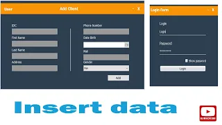 Java Project Tutorial 2 Insert Data to MYSQL