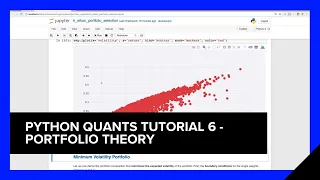 Python Quants Tutorial 6 - Portfolio Theory Refinitiv Developers