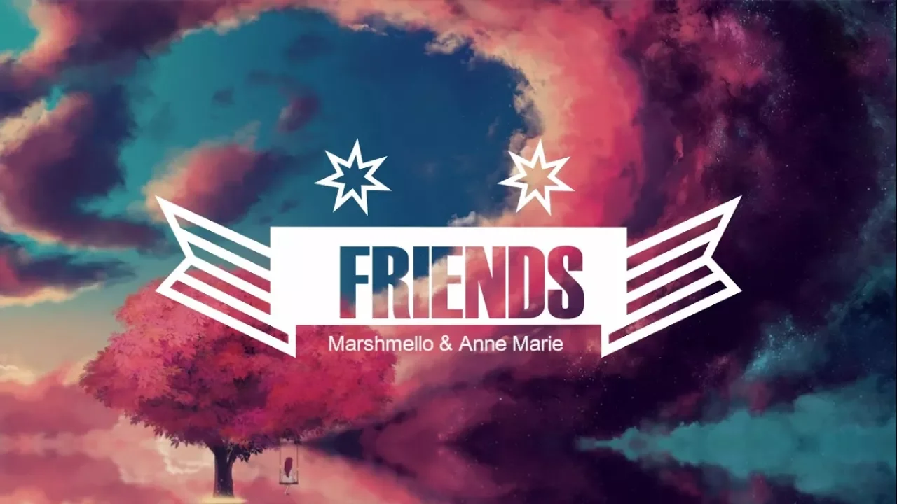 Marshmello & Anne-Marie - FRIENDS (Lyrics / Lyric Video)