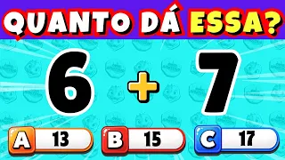 🧠➕ DESAFIOS DE MATEMATICA! SERÁ QUE VOCE CONSEGUE PASSAR NESSE TESTE?⏰ Resolva antes do tempo acabar