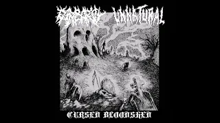 barbarity unnatural cursed bloodshed full split album death metal