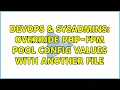 DevOps SysAdmins Override php-fpm pool config values with another file 2 Solutions