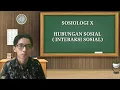 Download Lagu SOSIOLOGI KELAS X || HUBUNGAN SOSIAL / INTERAKSI SOSIAL