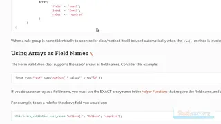 26 Form validation under Codeigniter Part 1 Basics