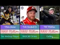 Top 50 RICHEST ATHLETES EVER Wealthiest Sports Legend Celebrity Net Worth