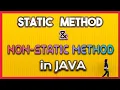 STATIC NON-STATIC METHOD IN JAVA PART-1 CLASS METHOD INSTANCE METHOD PART-1 iTeaches Hindi