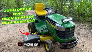 Replacing deck spindles on John Deere mower