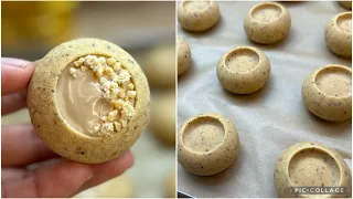 غريبية العيد بالمكسرات مرملة و بنينة اعطيتكم سر يخليها تحافظ على شكلها 