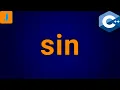 C sin