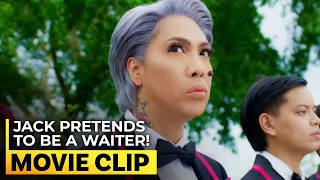 jack pretends to be a waiter partners in crime movieclip