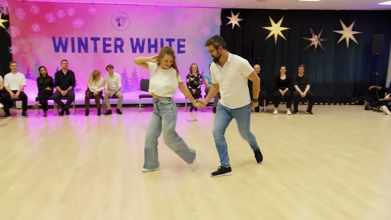 👻Miquel Menendez & Bea Veronezi - 4th place Strictly Open Finals - Winter White 2024