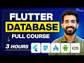 Flutter Database Course How to Save Data Locally Using SQLite in Flutter Practical Guide