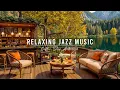 Download Lagu Jazz Relaxing Music at Cozy Coffee Shop Ambience ☕ Soft Jazz Music \u0026 Falling Leaves for Work, Study
