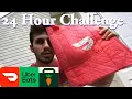 Delivering Food For 24 Hours Straight 500 in One Day Doordash Challenge
