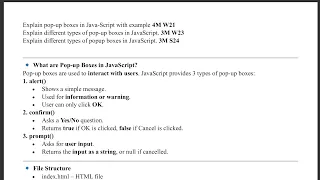4 3 - Pop-up Boxes in JavaScript