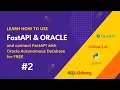Connect Python to an Oracle DB with FastAPI and SQLAlchemy