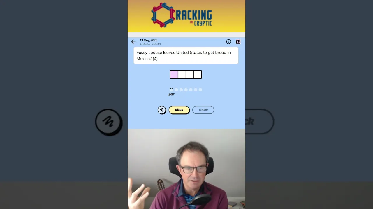 MinuteCryptic in a Minute - 19 May 2026 - KIR!