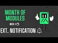External Notification - Meshtastic Month of Modules