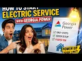How to start electric service with Georgia Power