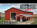 Building a Large Garage FULL TIME LAPSE Never before seen footage