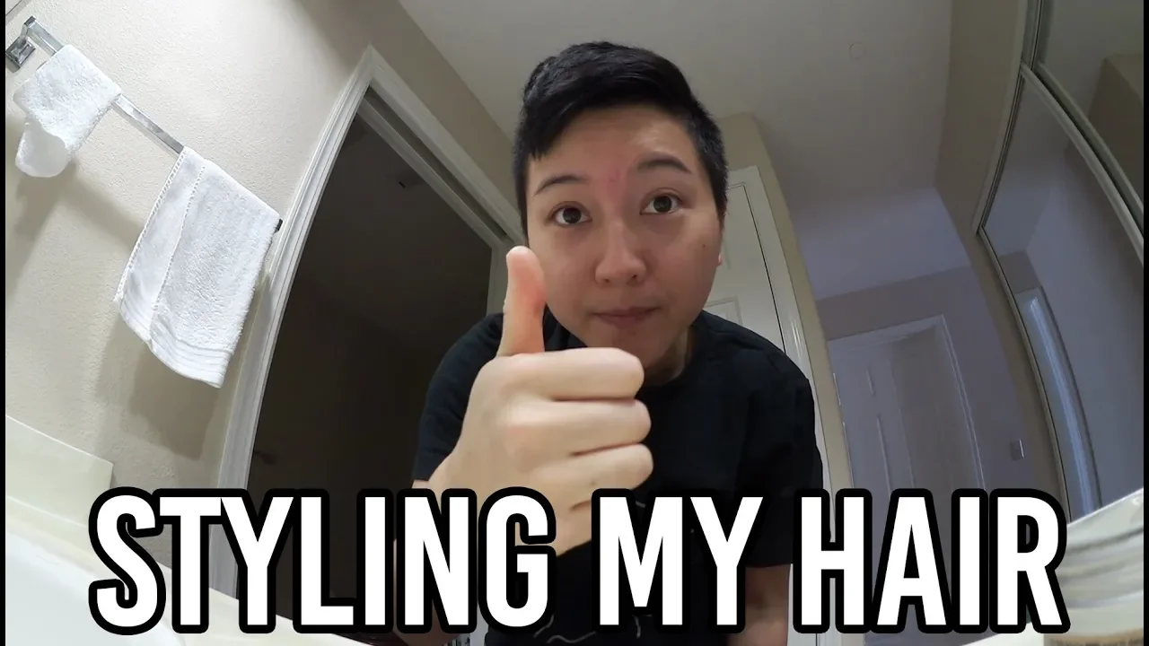 How I style my bad haircut