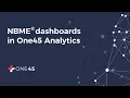 NBME dashboards in One45 Analytics