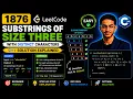 LeetCode 1876 - Substrings of Size Three with Distinct Characters C Solution Explained