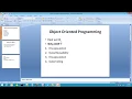 Java Programming in Part 13 introduction to OOP