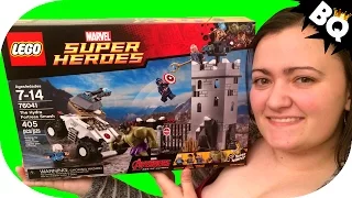 LEGO Avengers Hydra Fortress HULK SMASH 76041 Age of Ultron Build & Review - BrickQueen
