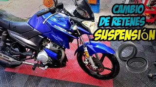 Cómo Cambiar Retenes de Suspensión FÁCIL y RÁPIDO YAMAHA  (YBR 125)
