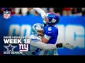 Dallas Cowboys vs New York Giants Game Highlights 2025 NFL Season Week 18