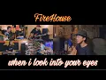 Download Lagu When i look into your eyes ( Firehouse) Cover Ft. Dimas Senopati